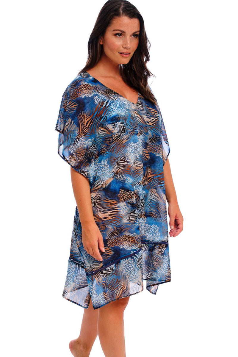 Fantasie Seraya Sands Kaftan, Denim (FS503794)