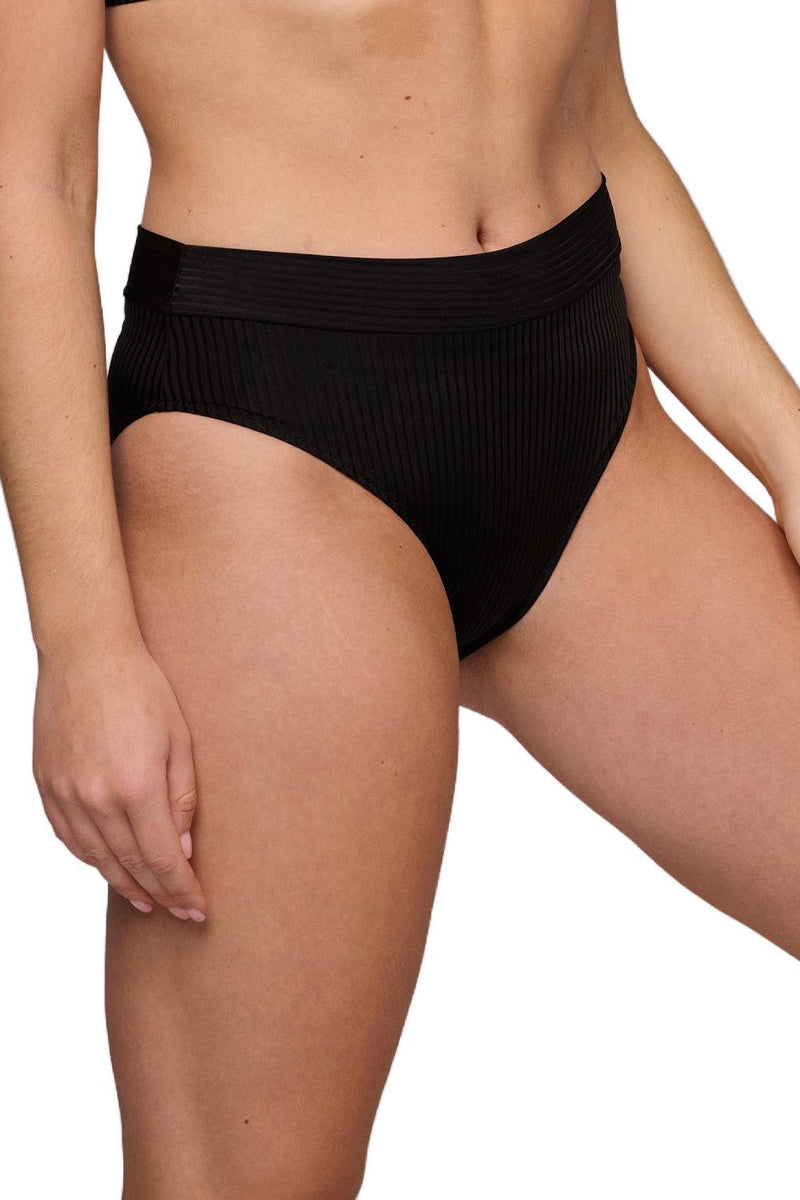 Marie Jo Swim Emly Foldover Bikini Briefs, Black (1007751)