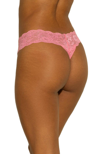 Never Say Never Cutie Low Rise Thong, Venetian Pink (NEVER03ZL)
