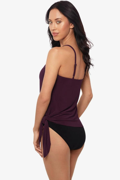 Magicsuit Solids Alex Tankini, Prune (6006040)