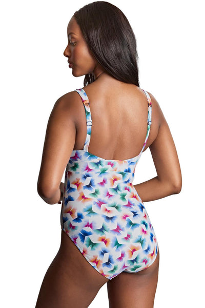 Panache Taylor Non-wired Balcony Swimsuit, Flutter Print (SW1760B)