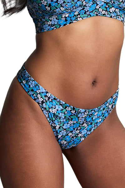 Panache Swim Brazilian Bikini Bottoms, Posy Print (SW1766)