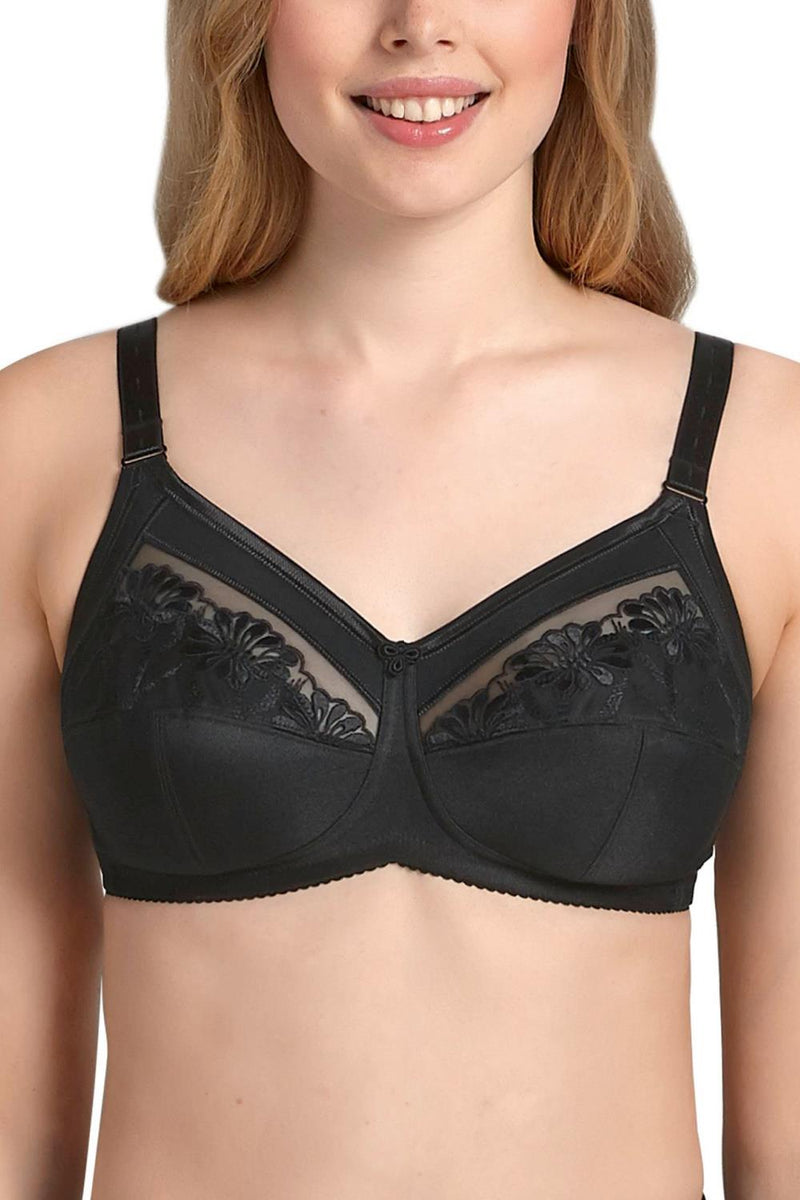 Anita Safina Wire-free Comfort Bra, Black (5449)