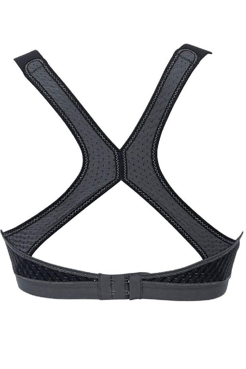 Anita DynamiXstar Racerback Sports Bra 5537 Black/Anthracite