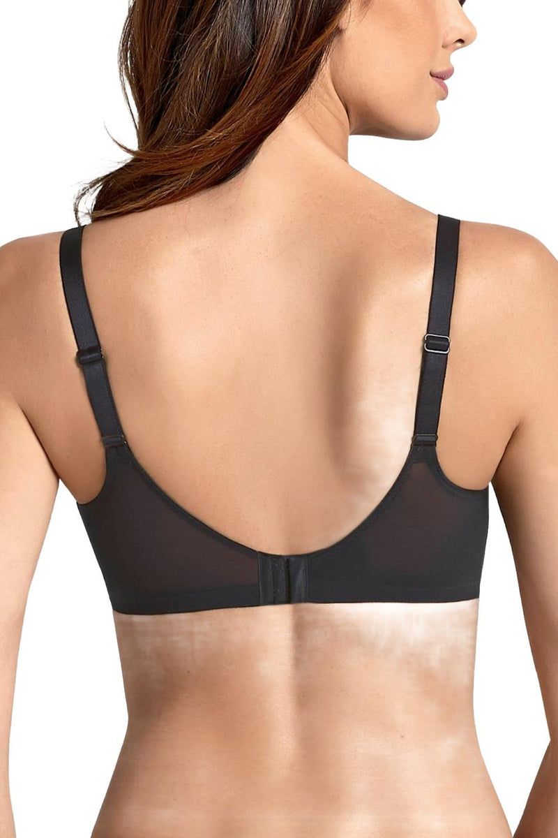 Anita Fleur Wireless Mastectomy Bra, Black (5754X)