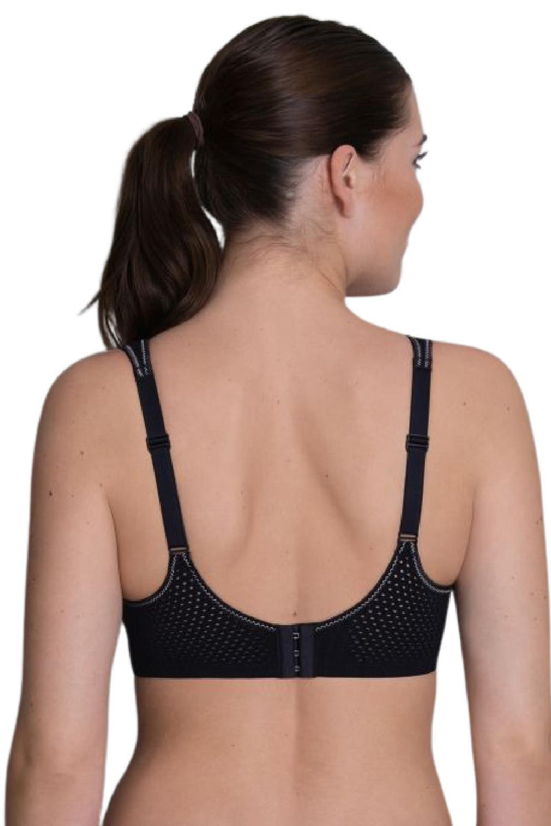 Anita Active Momentum-Underwired Sports Bra, Maximum Support, Black (5519)