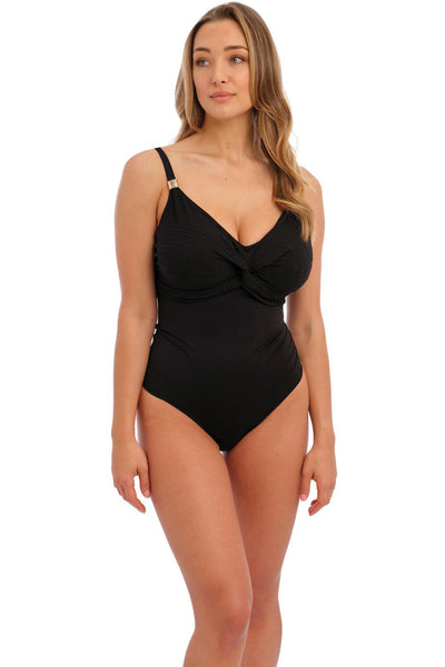 Fantasie Ottawa Twist Front Swimsuit FS6360 Black