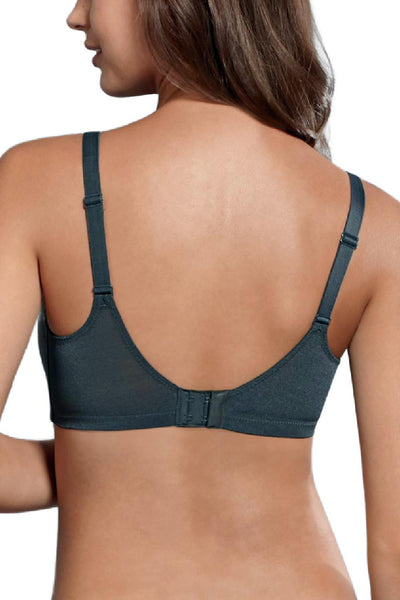 Anita Fleur Wire-free Mastectomy Bra, Anthracite (5754X)