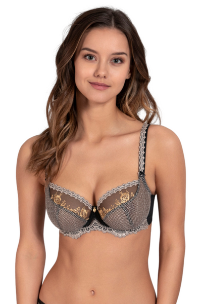 Empreinte Ella Low-necked Bra 08221 Black