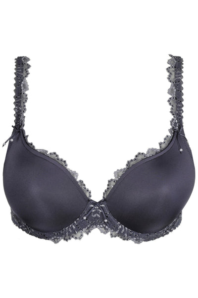 Marie Jo Jane Padded Heart Shaped Bra, Blue Shadow (0101336)