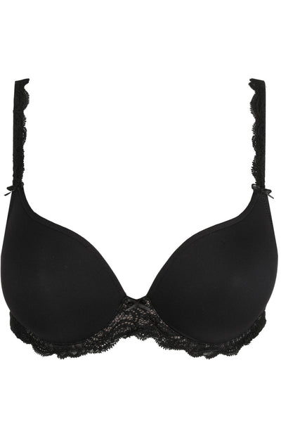 Marie Jo Cyrile Padded Heart Shaped Bra, Black (0102926)