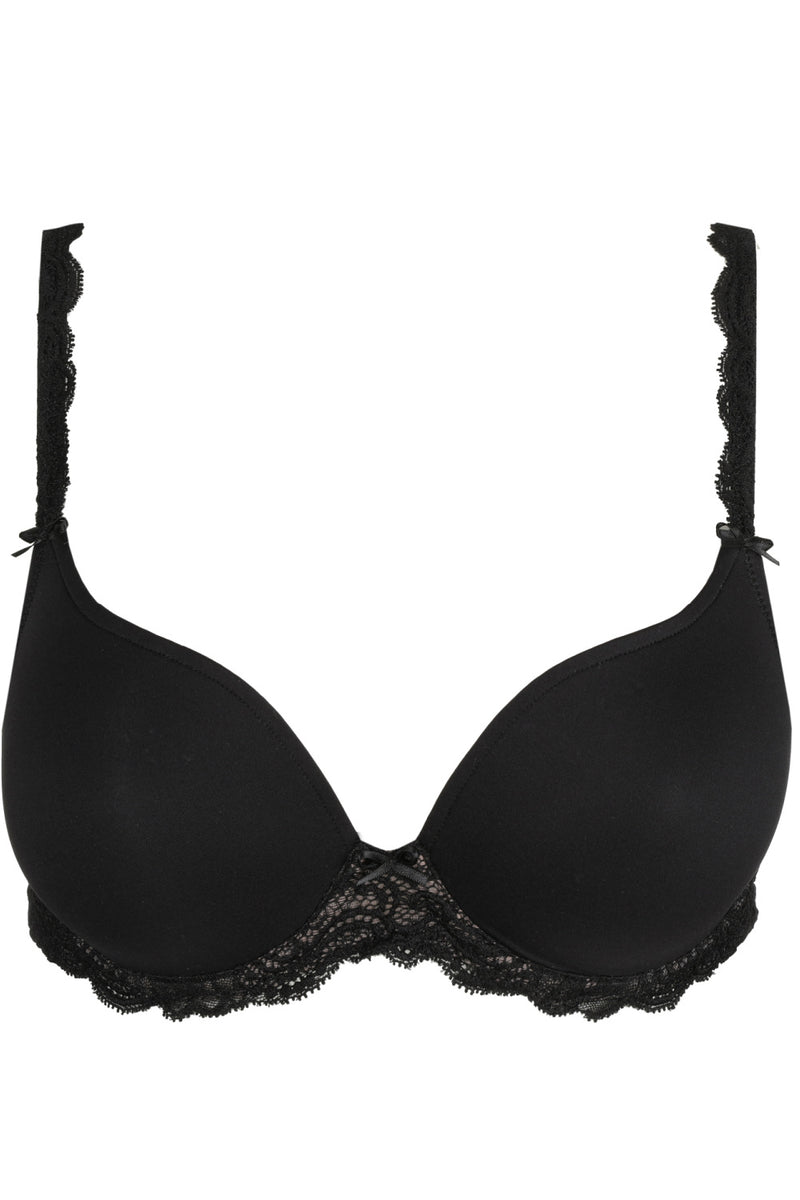Marie Jo Cyrile Padded Heart Shaped Bra, Black (0102926)