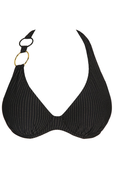 PrimaDonna Swim SOLTA Plunge Bikini, Black (4010119)