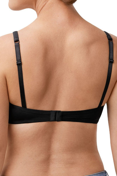 Amoena Lara Padded Wire-Free Bra, Black (0675)