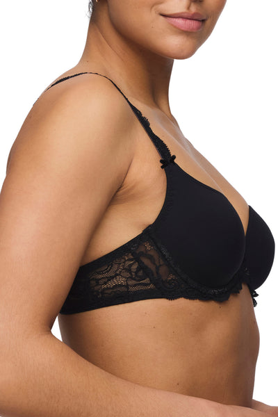 Marie Jo Cyrile Padded Heart Shaped Bra, Black (0102926)