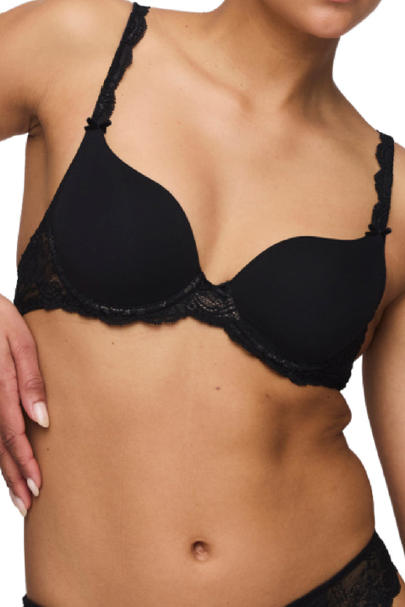 Marie Jo Cyrile Padded Heart Shaped Bra, Black (0102926)