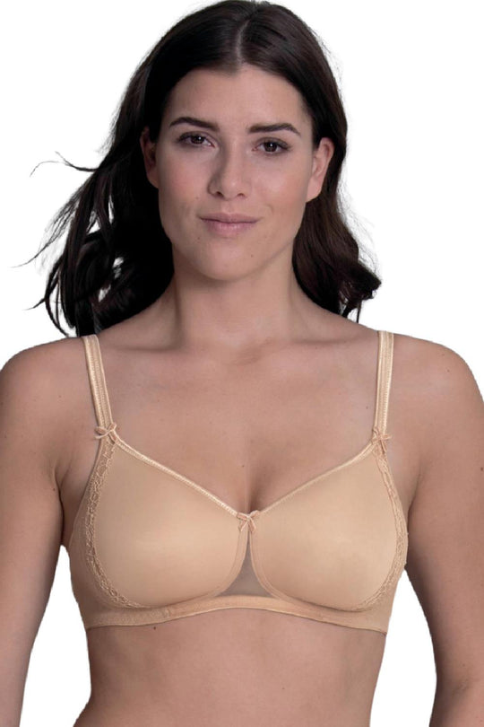 Rosa Faia Lace Rose Wireless Contour Bra, Desert (5618)