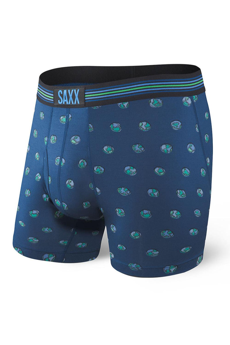 SAXX Ultra Open Fly Boxer SXBB30F-EDG (Blue Earth Day)