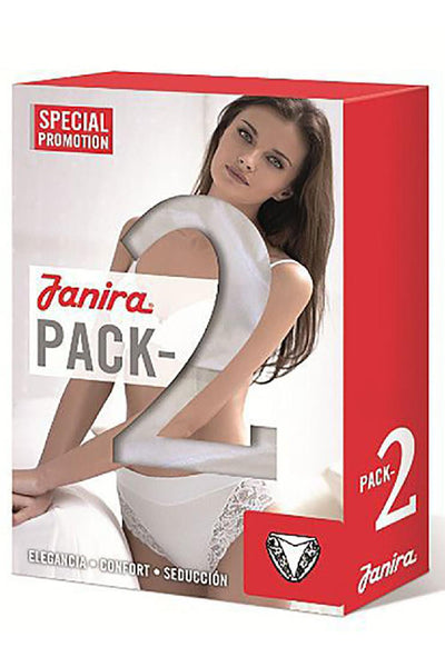Janira Essential Milano Lace Cotton Panties 31397-2PK