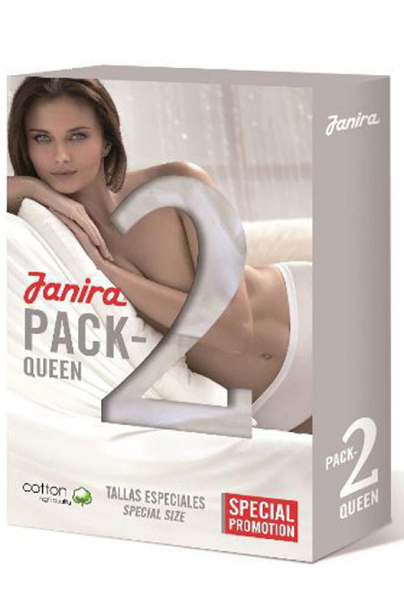 Janira Esencial Queen 2 Pack Full Brief 31649