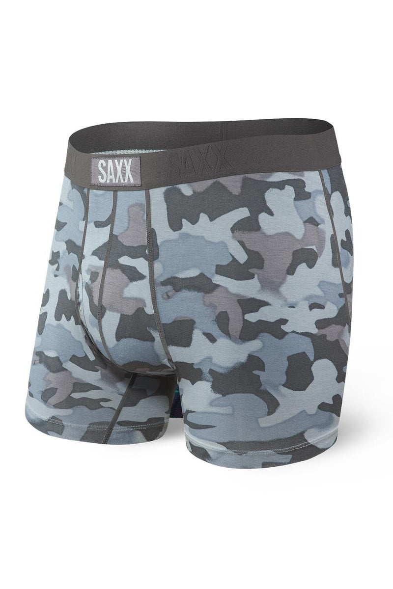 SAXX Ultra Open Fly Boxer SXBB30F-GSC (Graphite Stencil-Camo)