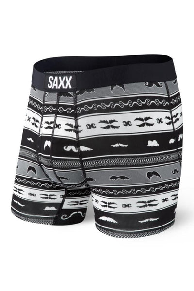 SAXX Ultra Open Fly Boxer SXBB30F-STB (Black Stache)