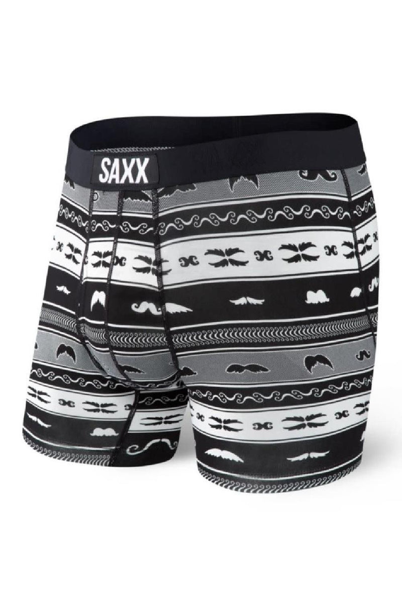 SAXX Ultra Open Fly Boxer SXBB30F-STB (Black Stache)