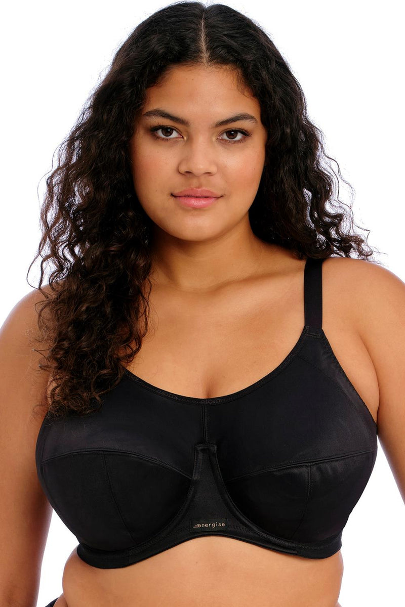 Elomi Energise Sports Bra, Black (EL8041)