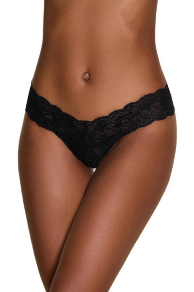 Never Say Never Cutie Low Rise Thong NEVER03ZL Black