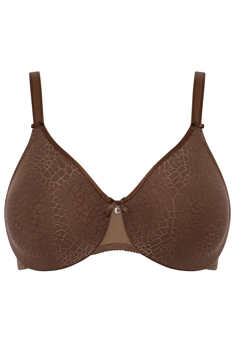 Chantelle C-Magnifique Seamless Unlined Minimizer Bra, Noyer (1891)