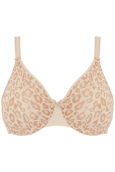 Chantelle C-Magnifique Seamless Unlined Minimizer Bra, Leo Neutral (1891)