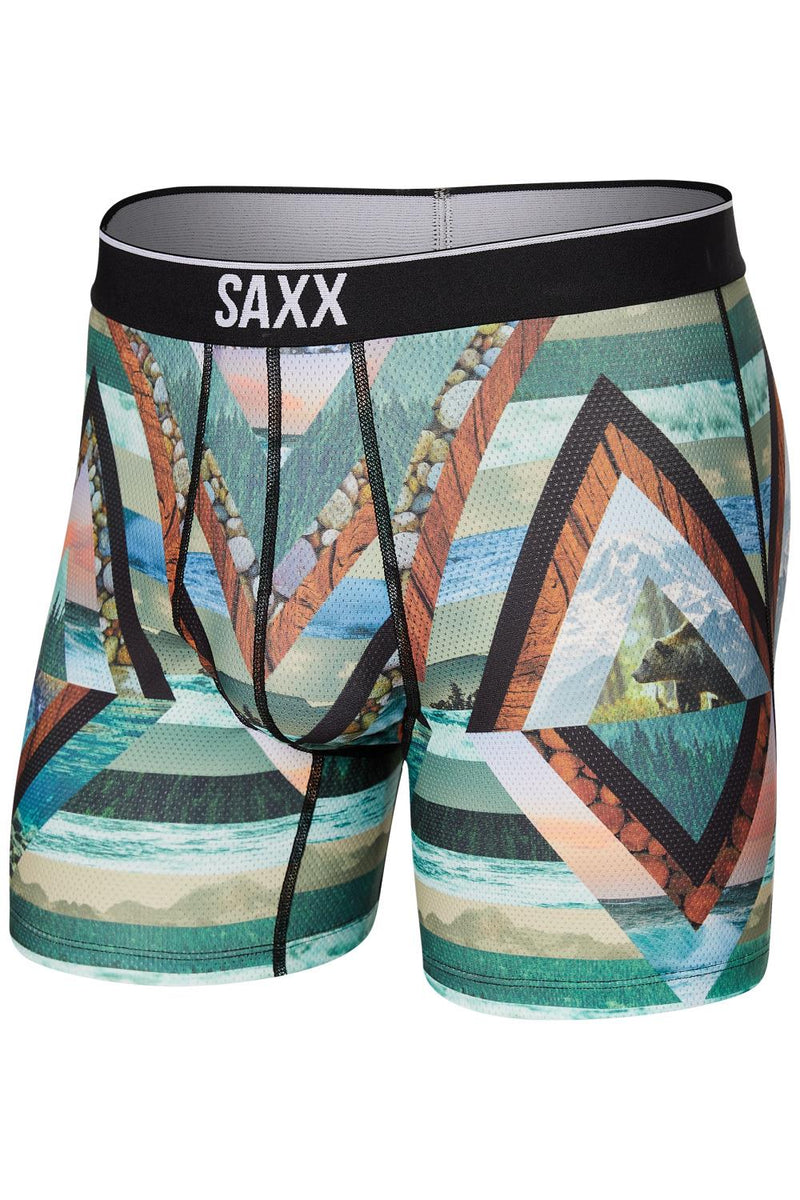 SAXX Volt Boxer Brief SXBB29-GBN (Graphic by Nature)