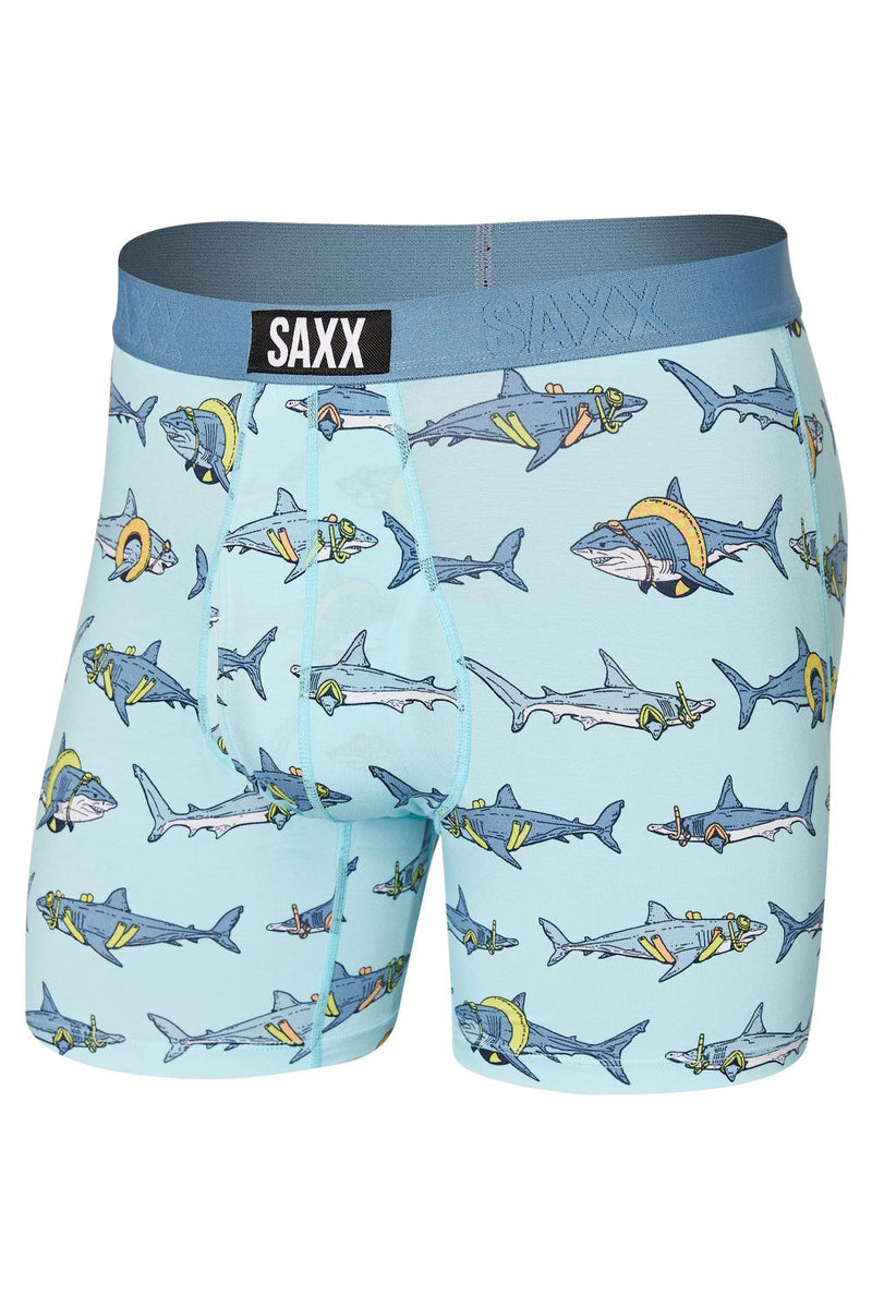 SAXX Ultra Boxer Brief SXBB30F-PSG (Pool sharks-Blue Glass)