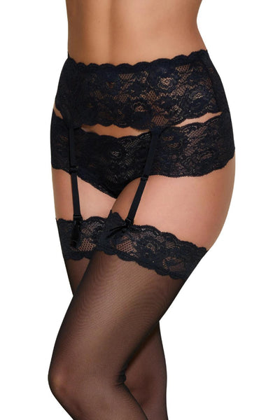 Cosabella Never Say Never Garter Belt NEVER4141 Black