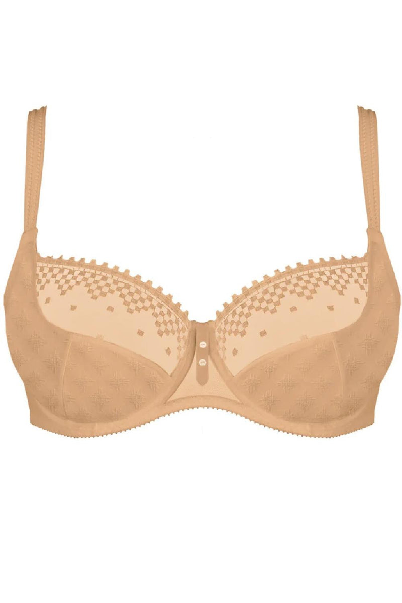 Empreinte Jazz Demi Cup Bra, Cups E-G, Caramel (8189)