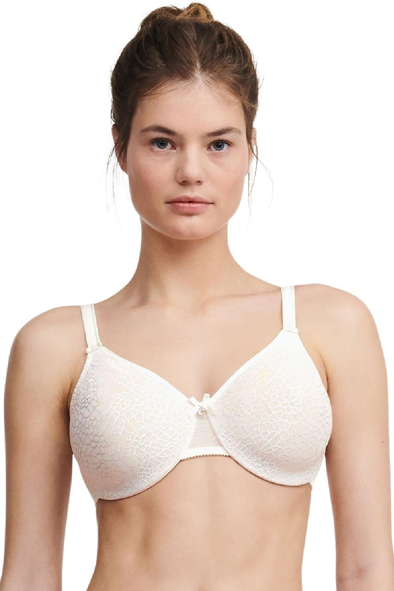 Chantelle C-Magnifique Seamless Unlined Minimizer Bra, Ivory (1891)