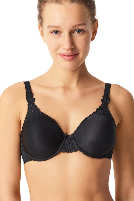 Chantelle Hedona Seamless Unlined Minimizer Bra, Black (2031)
