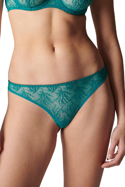 Simone Perele Opaline Thong, Emerald (1B2710)