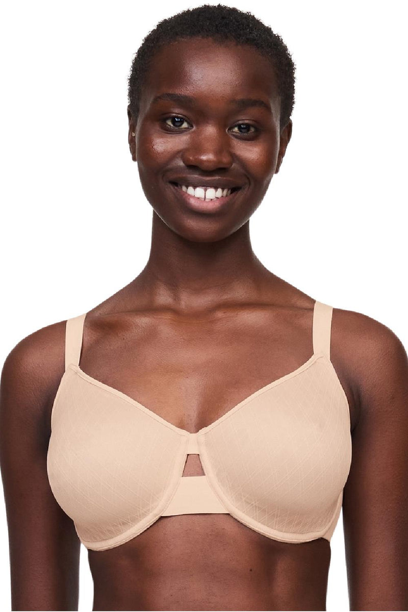 Chantelle Smooth Lines Seamless Bra C11N1 Golden Beige – My Top Drawer