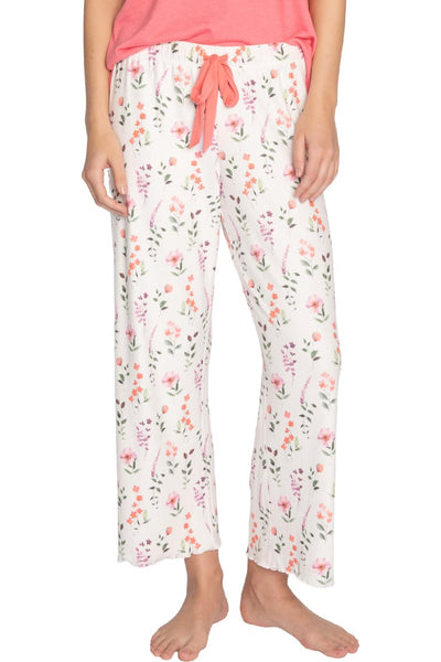 PJ Salvage Spring Fling Cropped Pant RHSFCP-IVORY