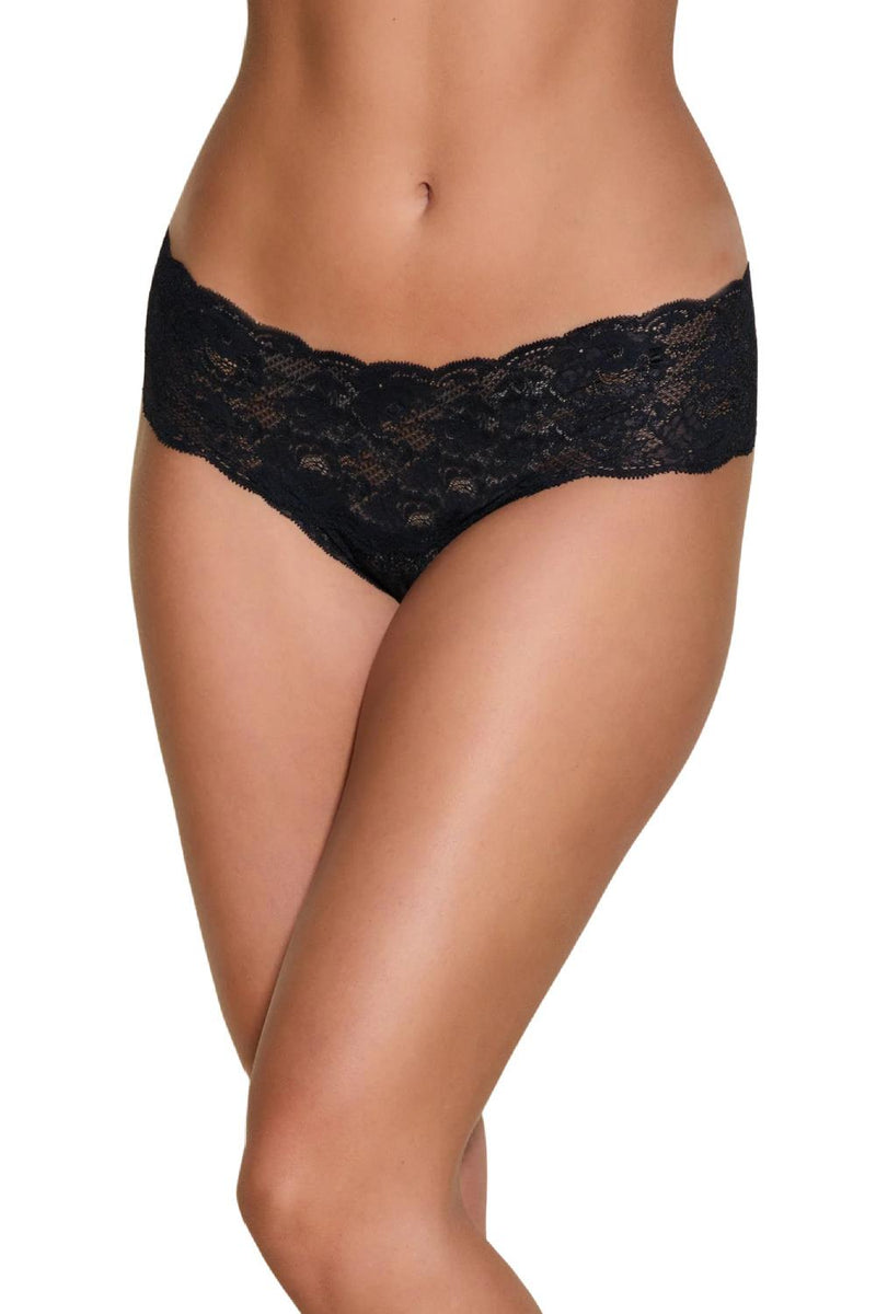 Cosabella Never Say Never Comfie Thong NEVER0343BW Black