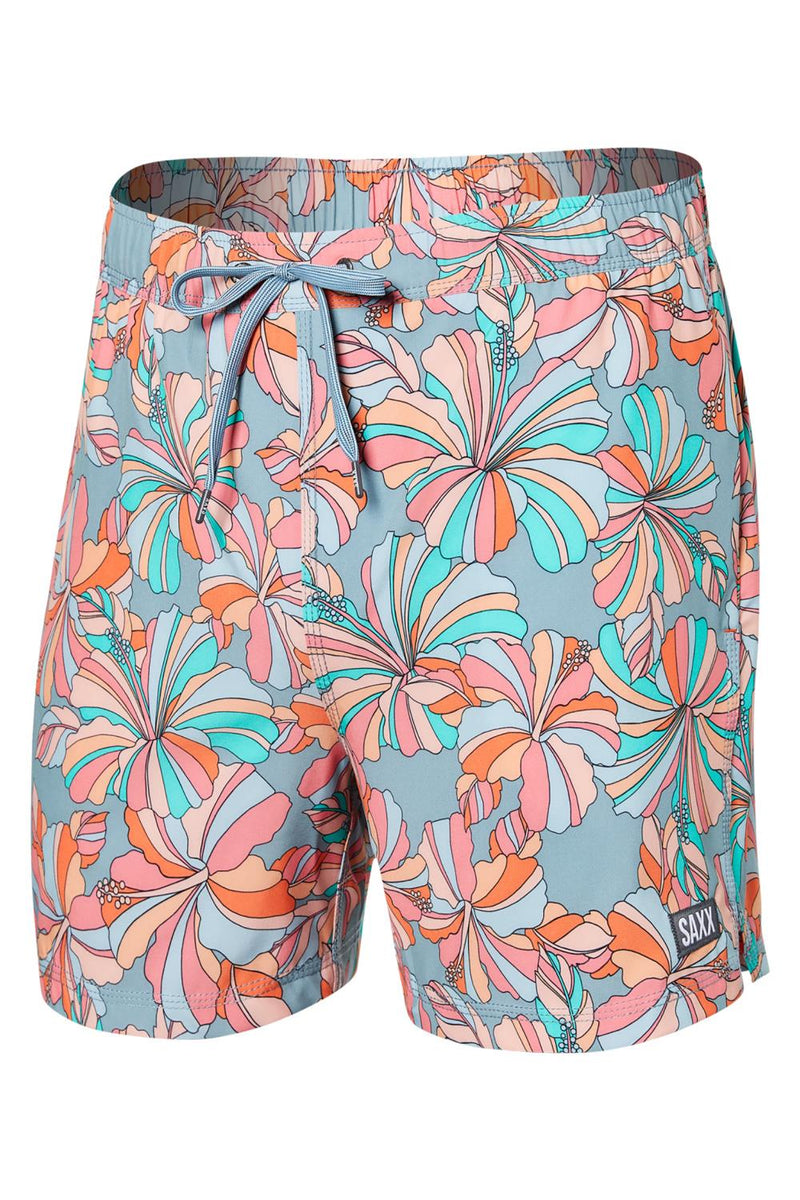 SAXX Oh Buoy 5" Swim Shorts SXSW03L-WPM (Flower Pop-Multi)