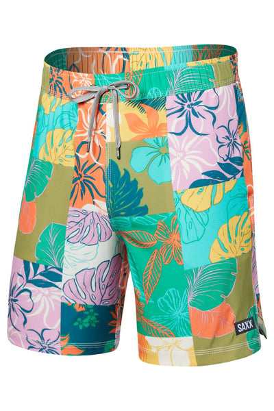 SAXX Oh Buoy 7” Swim Shorts SXSW04L-IPM (Island Patchwork-Multi)