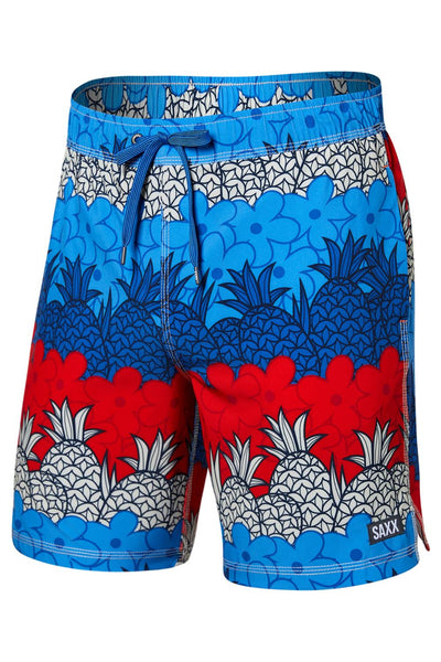 SAXX Oh Buoy 7” Swim Shorts SXSW04L-PPX (Pinaapple Strata-Multi)