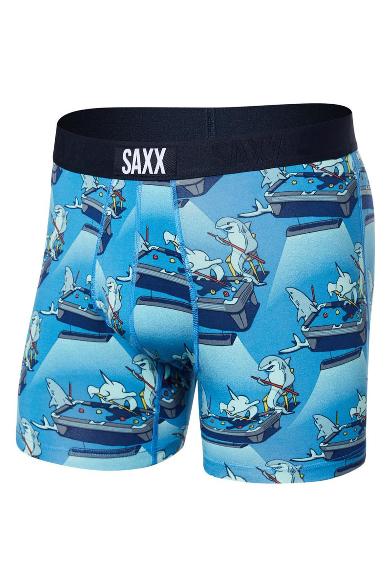 SAXX Ultra Open Fly Boxer SXBB30F-PSP (Pool Shark Pool-Blue)