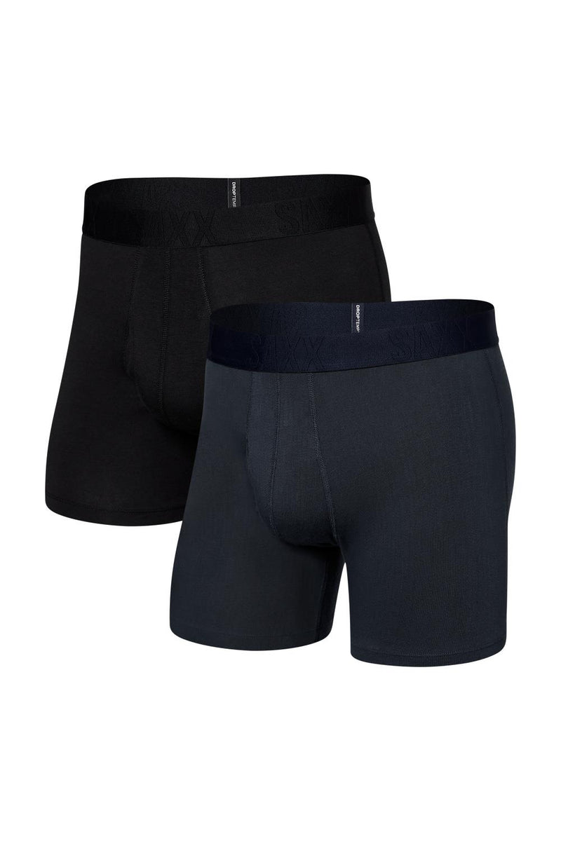 SAXX Droptemp Cooling Cotton Boxer Briefs 2 Pack SXPP2W-BII