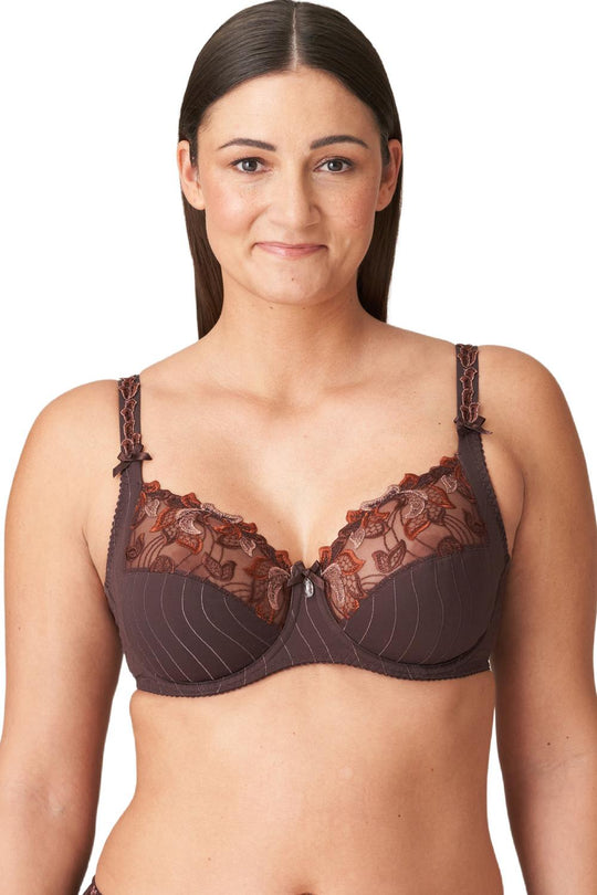 PrimaDonna Deauville Full Cup Bra (Cup B-E), Ristretto (0161810)
