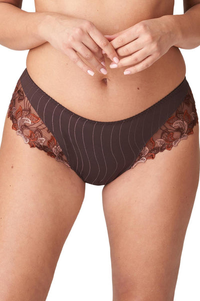 Prima Donna Deauville Luxury Thong, Ristretto (0661816)