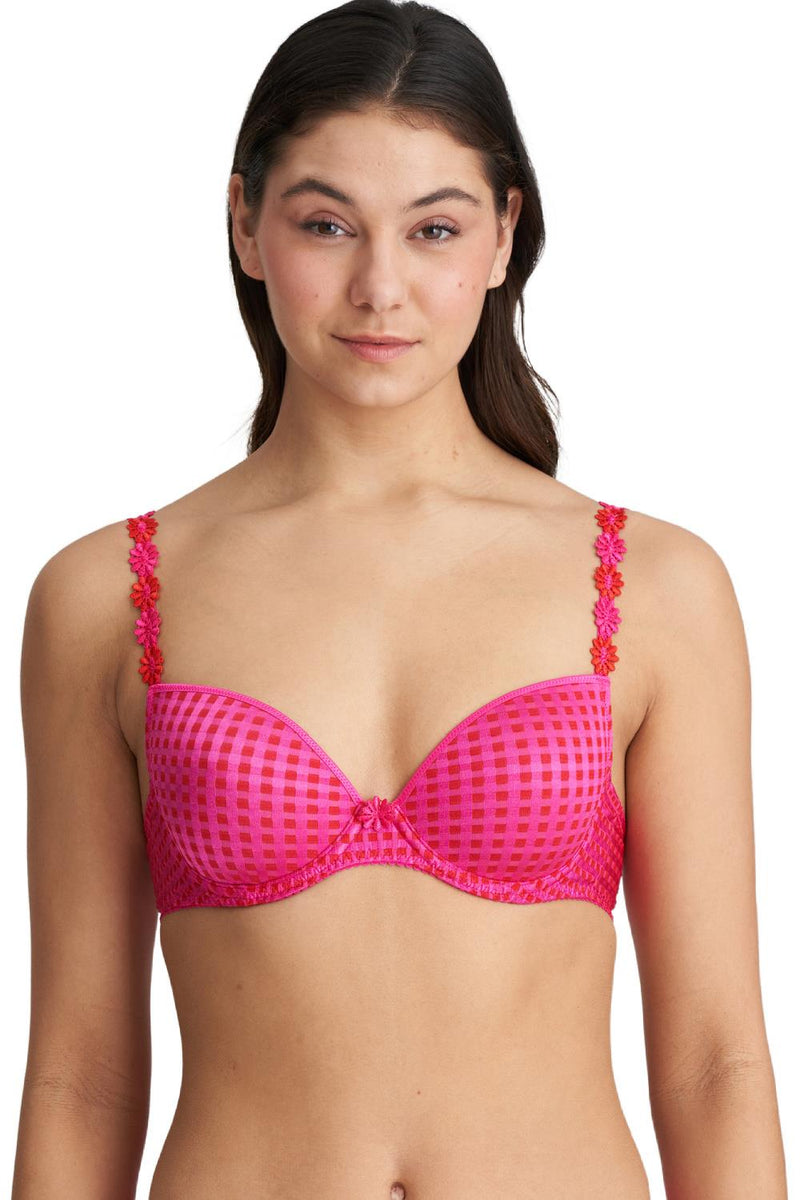 Marie Jo Avero Padded Plunge Bra, Electric Pink (0100418)