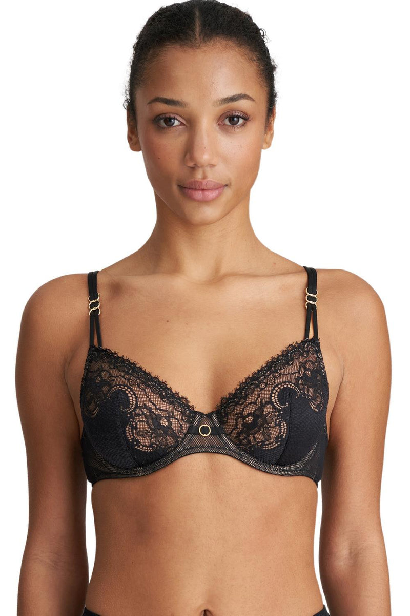 Marie Jo Junoo Underwired Balcony Bra 0102711 Black